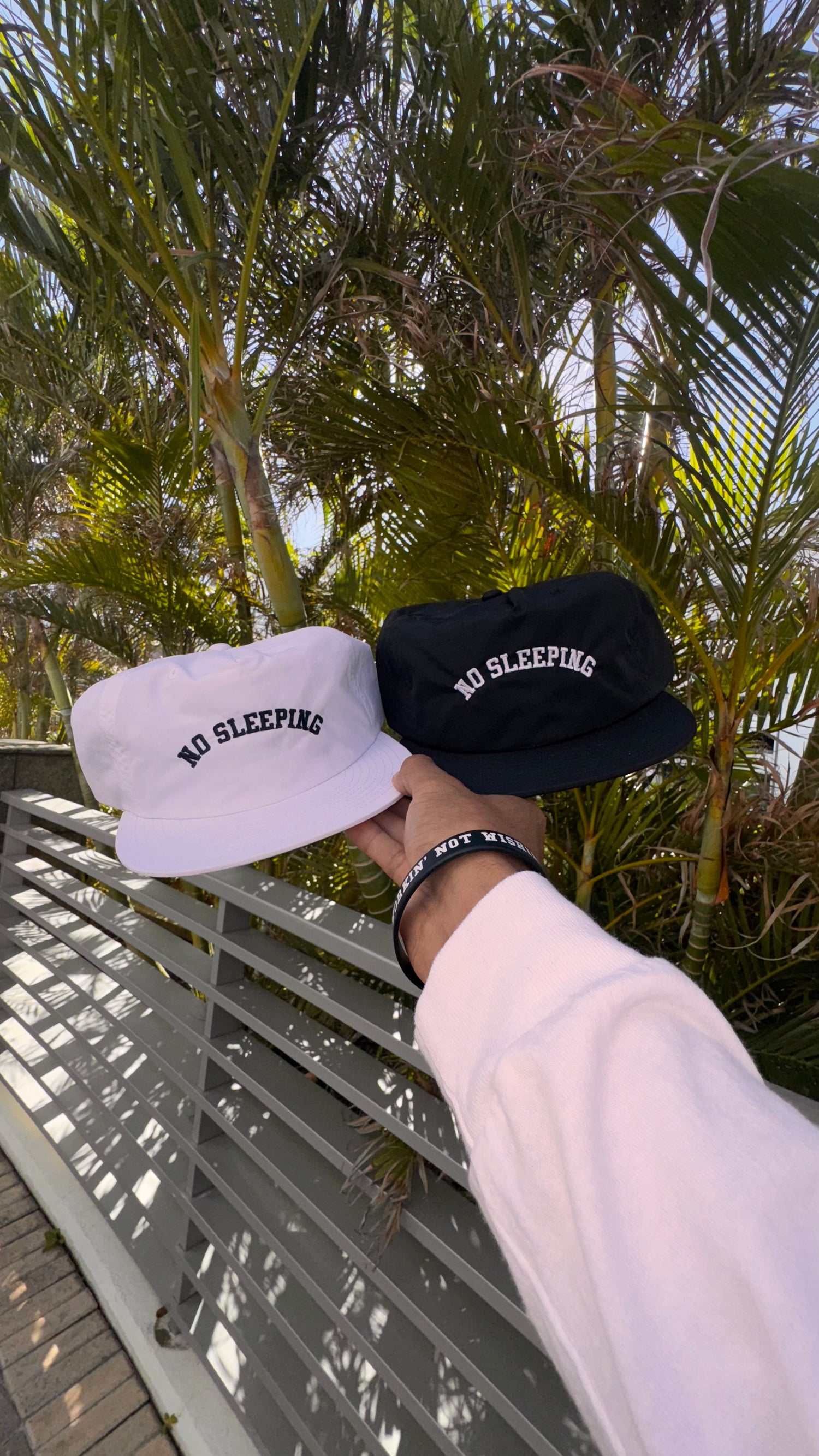 No Sleeping SnapBack Hat